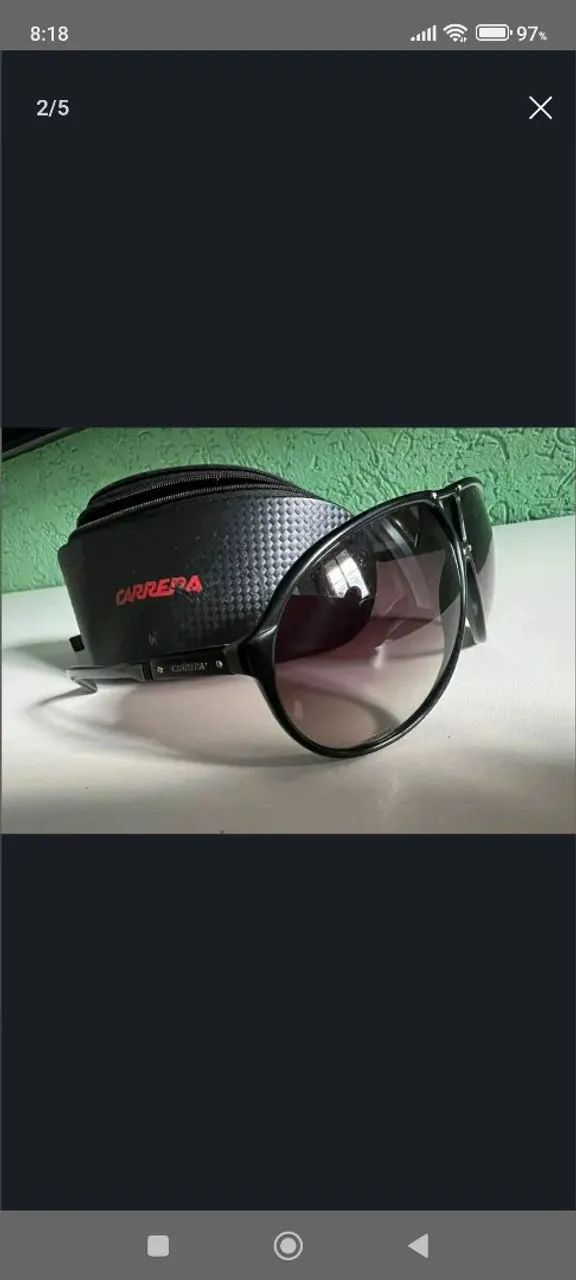 Vendo óculos CARRERA... ORIGINAL....AC.TROCAS - Foto 5