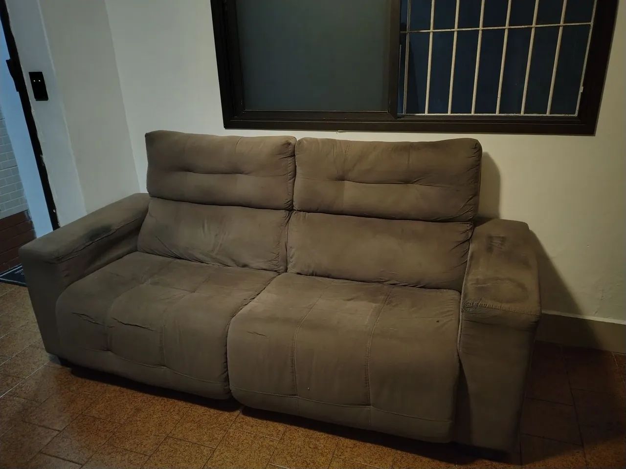 Sofá + Rack e Painel (retirar no local) - Foto 3