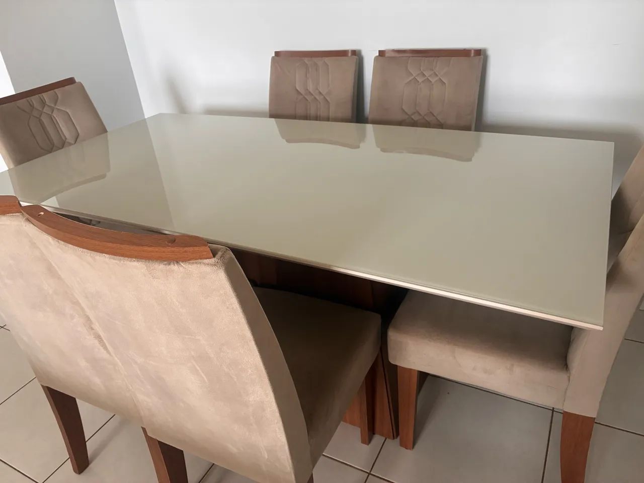 Mesa de jantar com 6 cadeiras  - Foto 2