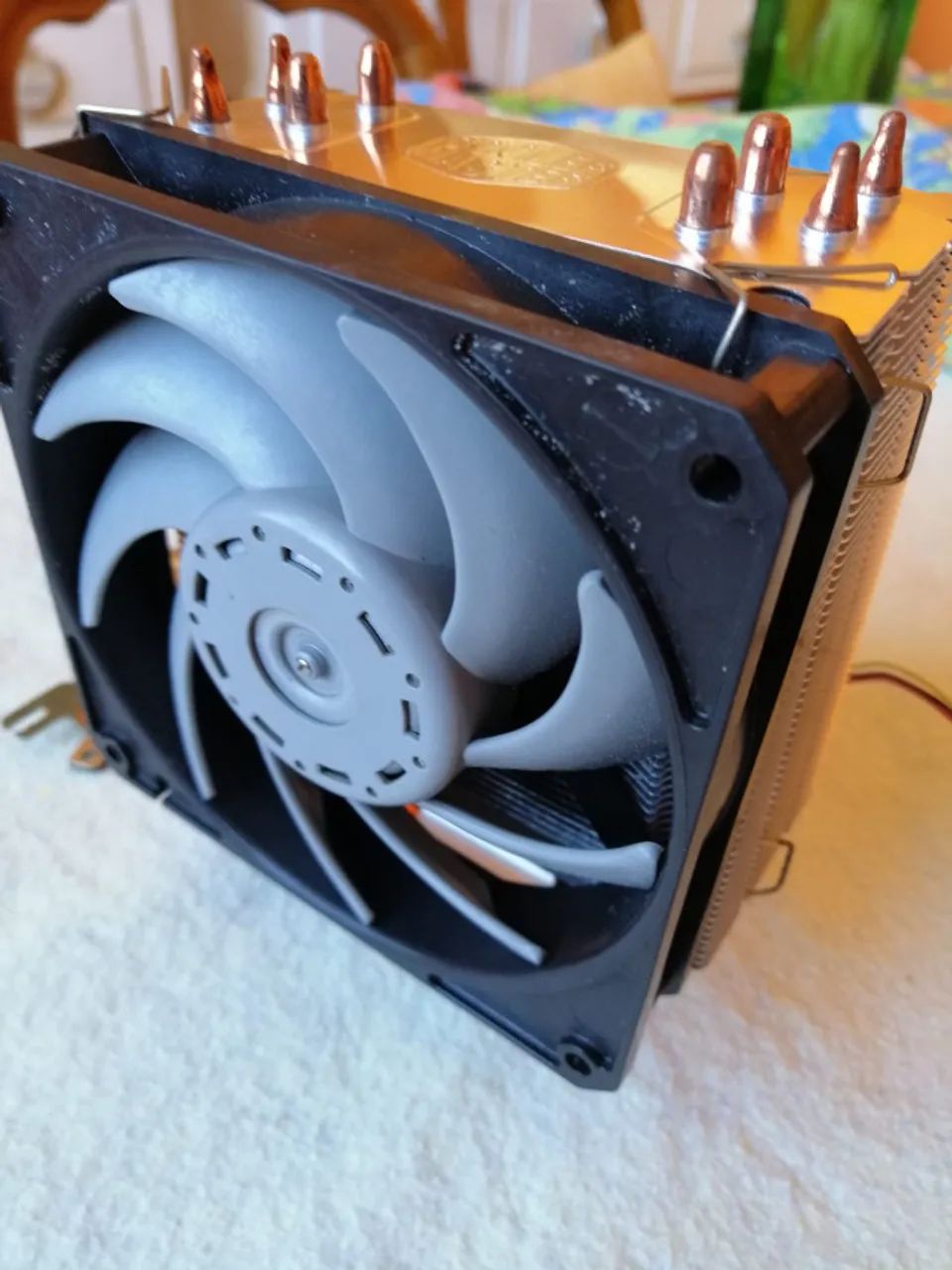 COOLER para processador INTEL - marca COOLER MASTER" ventoinha com com servo motor  - Foto 5