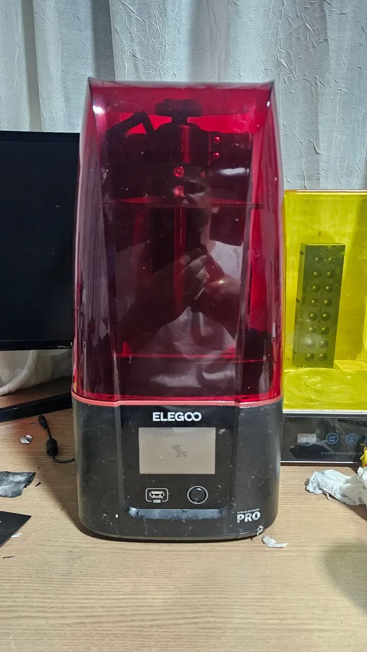 Elegoo Mar 3 pro (LCD QUEIMADO)