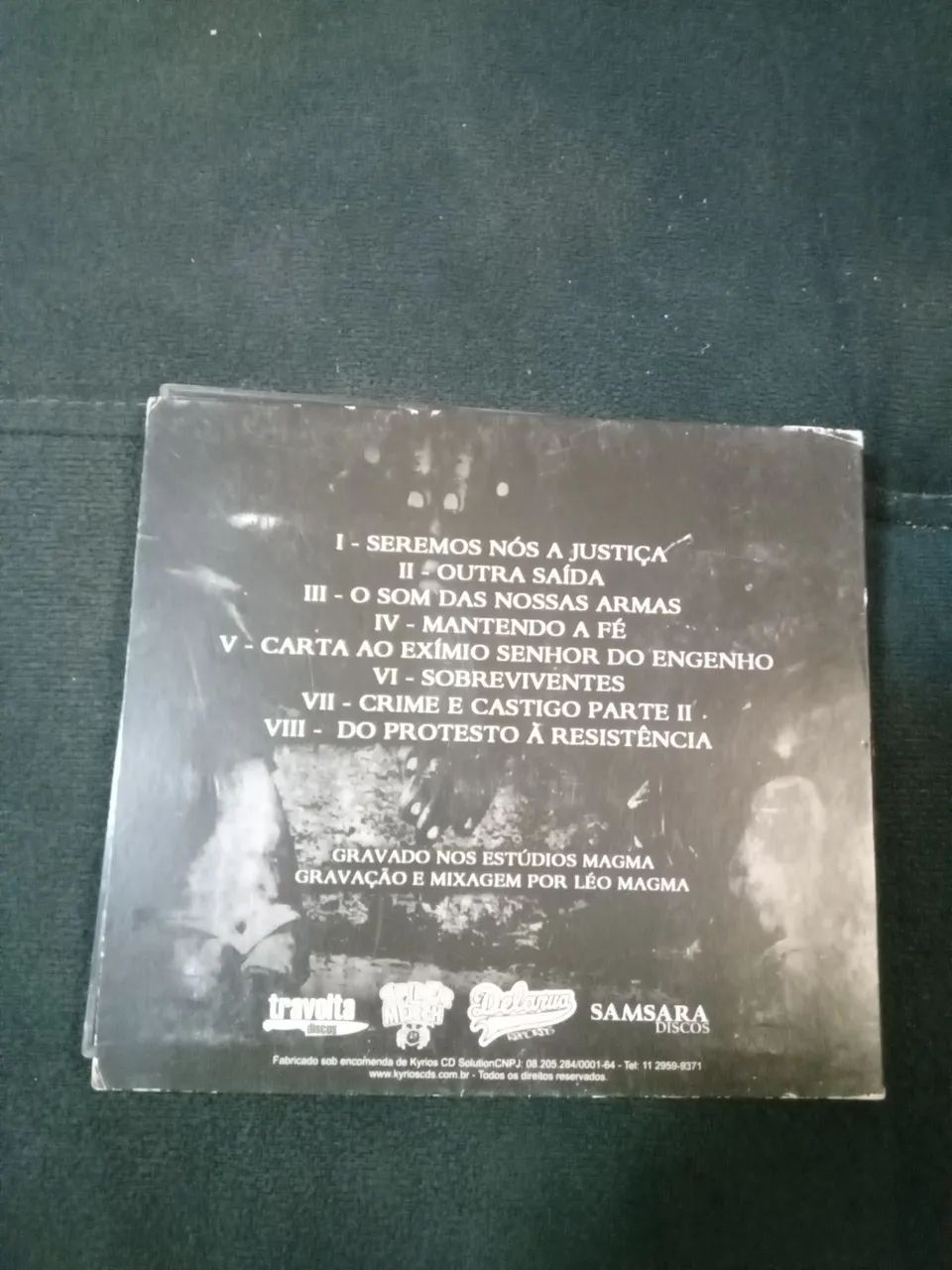 CD raro rap nacional Filosofia de Rua Realidade das Ruas - Foto 3
