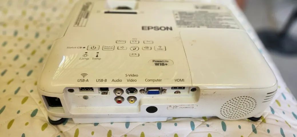 Projetor Epson Powerlite W18+ - Foto 3