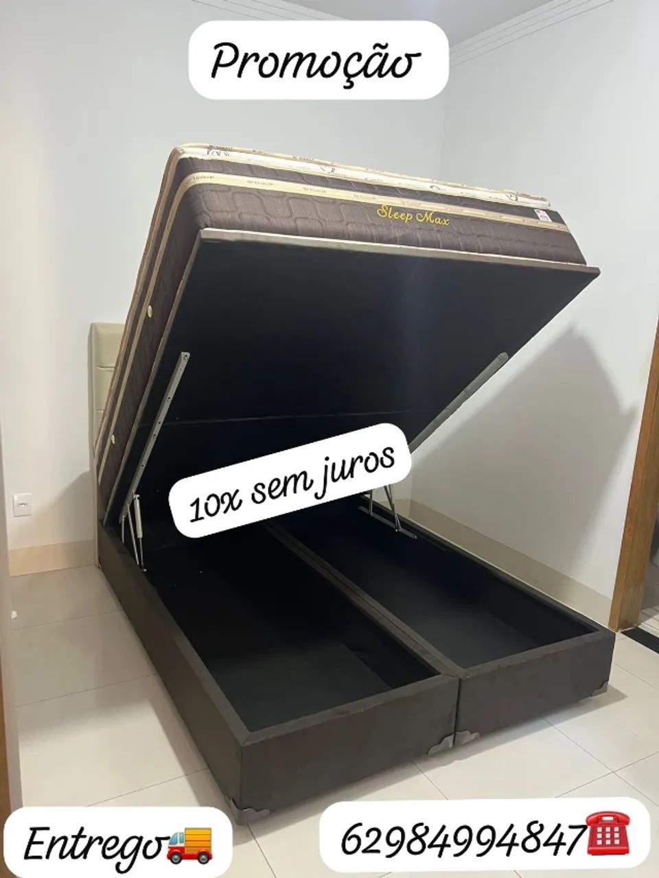 Cama de casal nova 