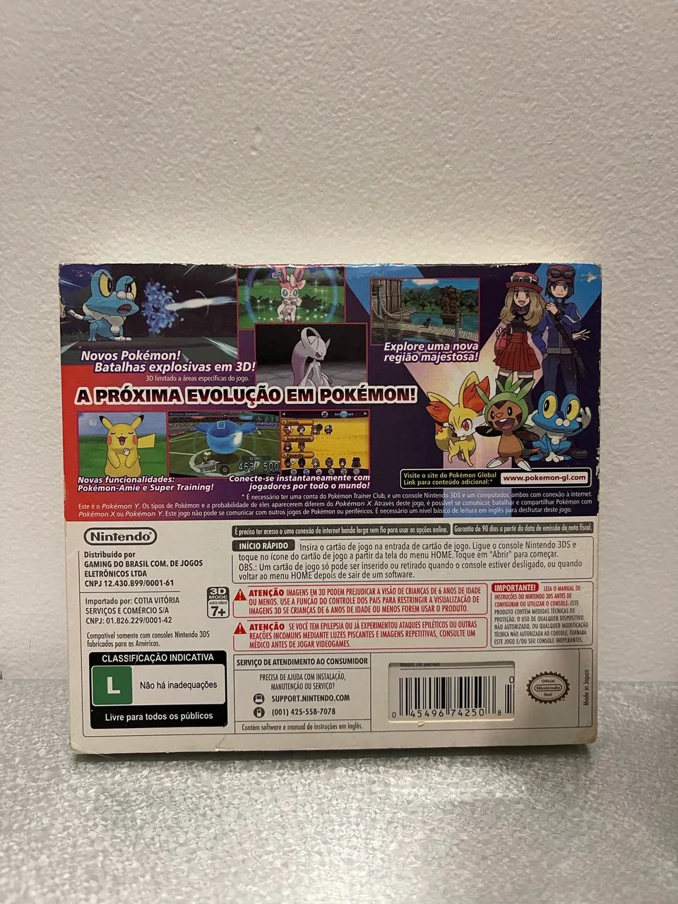 Pokémon Y original - Foto 3