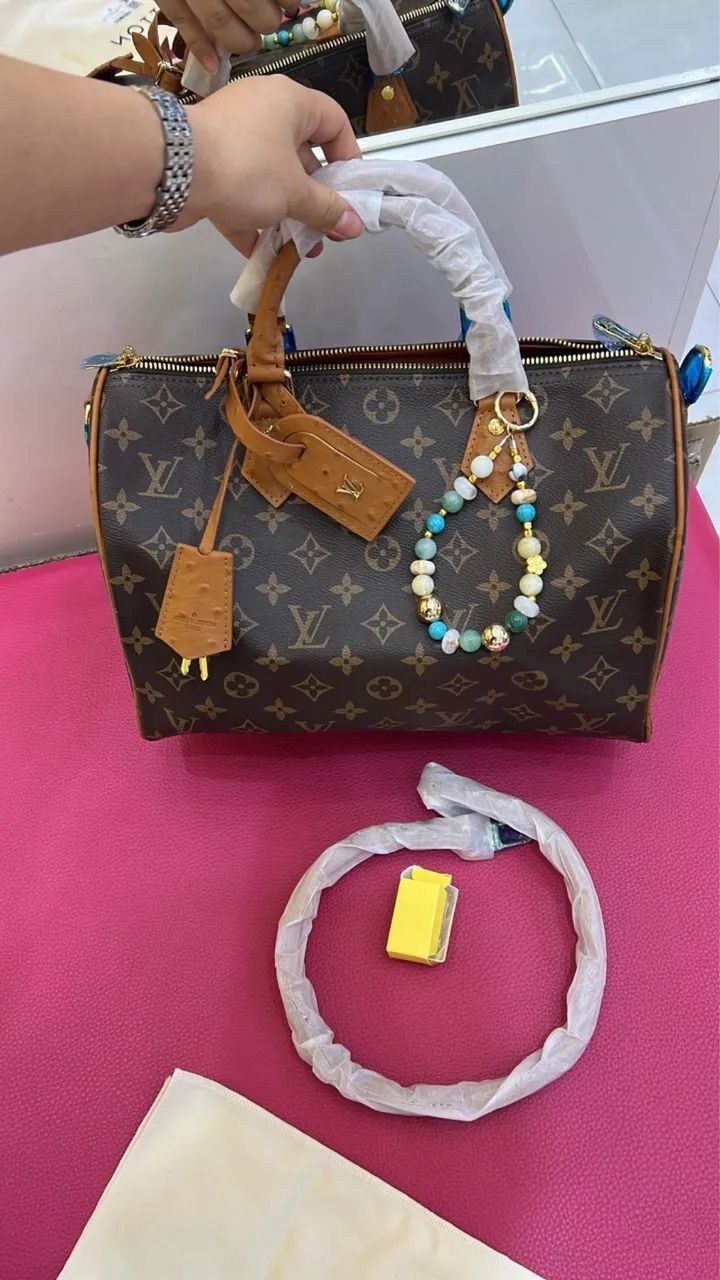 Speedy 30 boho bag Louis Vuitton - Foto 3