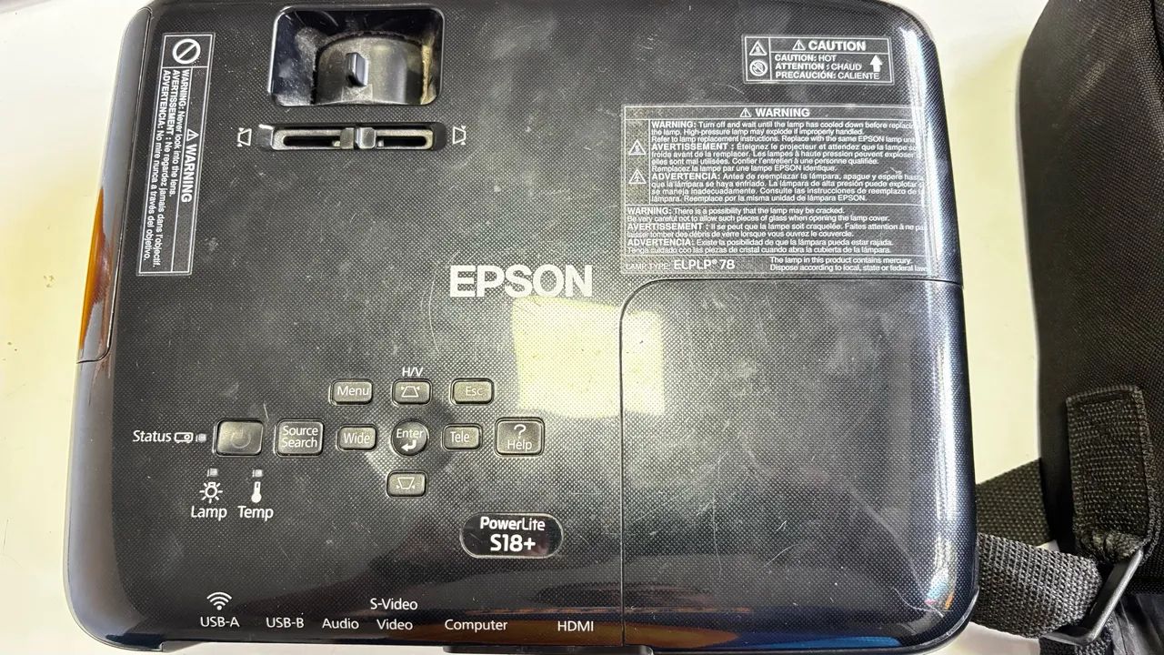 Projetor Epson S18+ - Foto 2