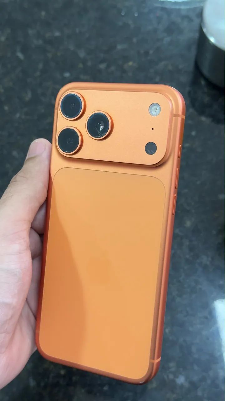 iphone 17 pro max 256gb laranja - Foto 2