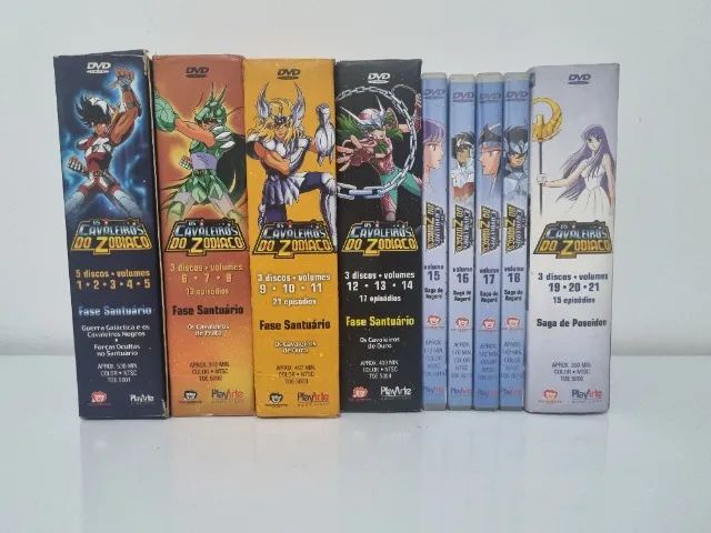 JILUKA THE CHAOTIC ZION DVD 中古品 Coleção dvds Cavaleiros do Zodíaco Saga Clássica - Santuário +