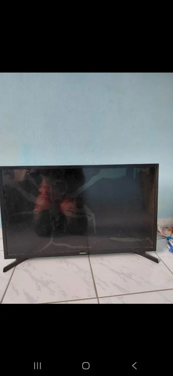 Tv 43 e 32 polegadas Tela quebrada  - Foto 2
