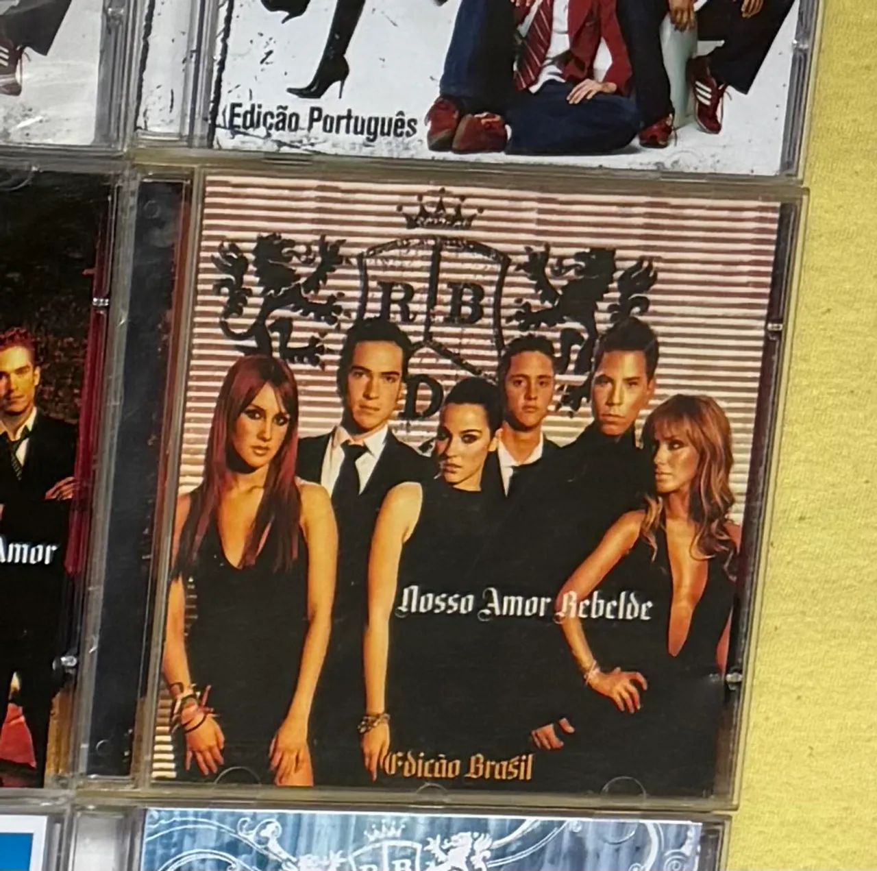 CD NOSSO AMOR REBELDE - RBD (DA ÉPOCA) 