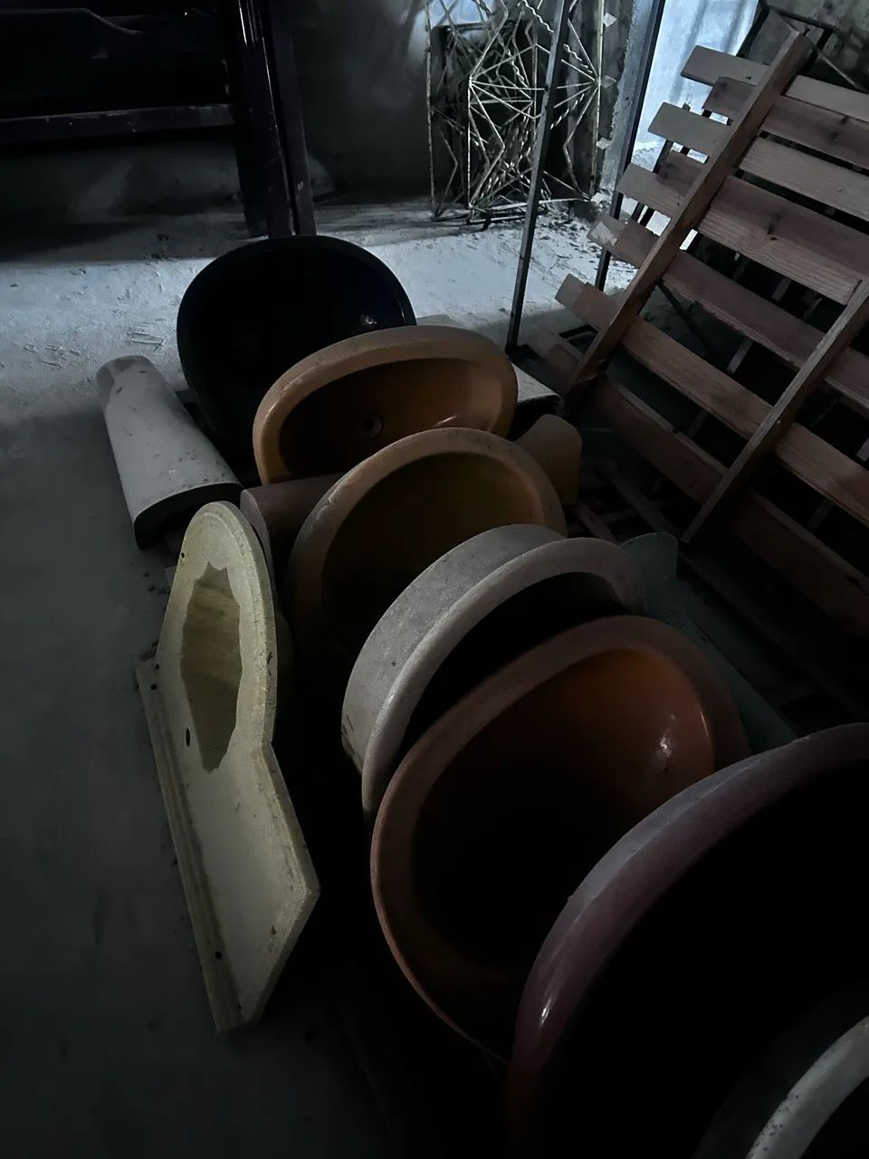 Pias de banheiro antigas e seminovas  - Foto 4