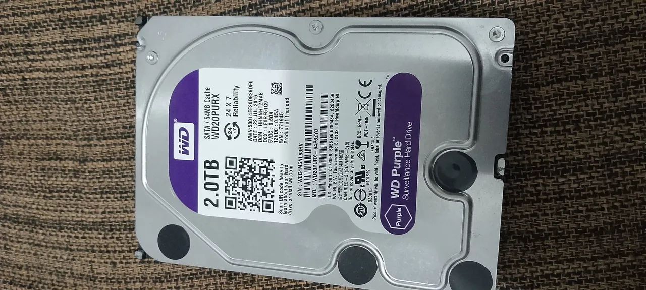 HD 2tb WD PURPLE 