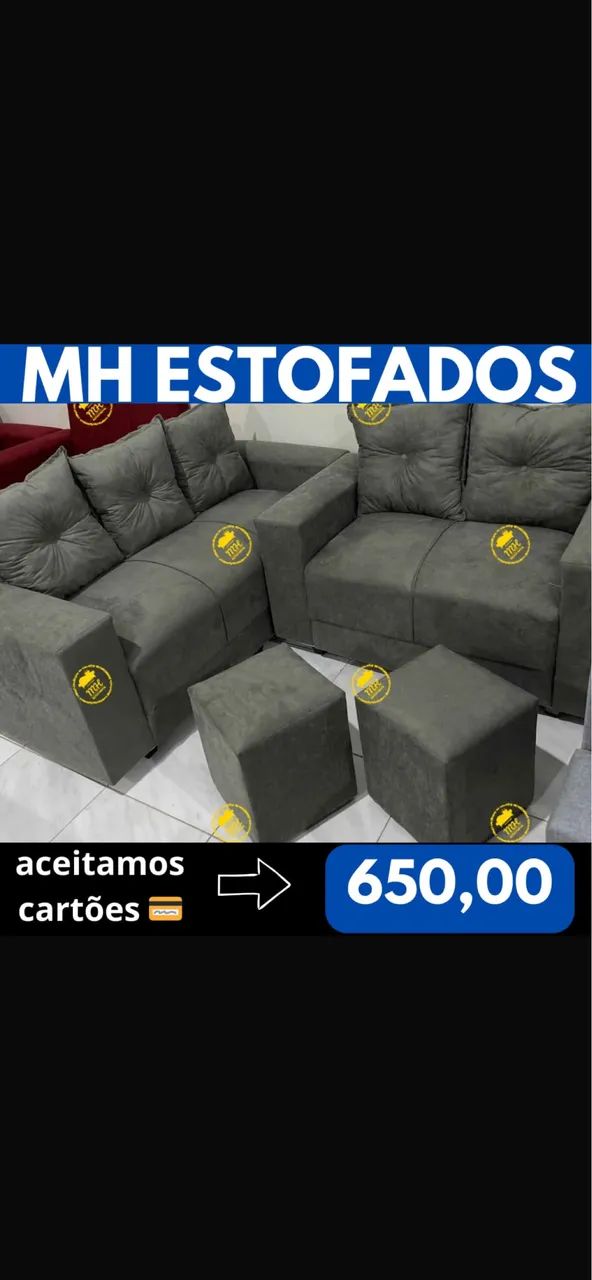 BLACK FRIDAY ? Todos os sofás com preços de fábrica! Aproveite agora! ?  - Foto 3