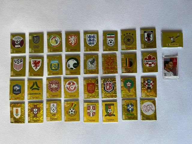 Vendo kit completo Panini Copa do Mundo Qatar 2022 - Foto 3