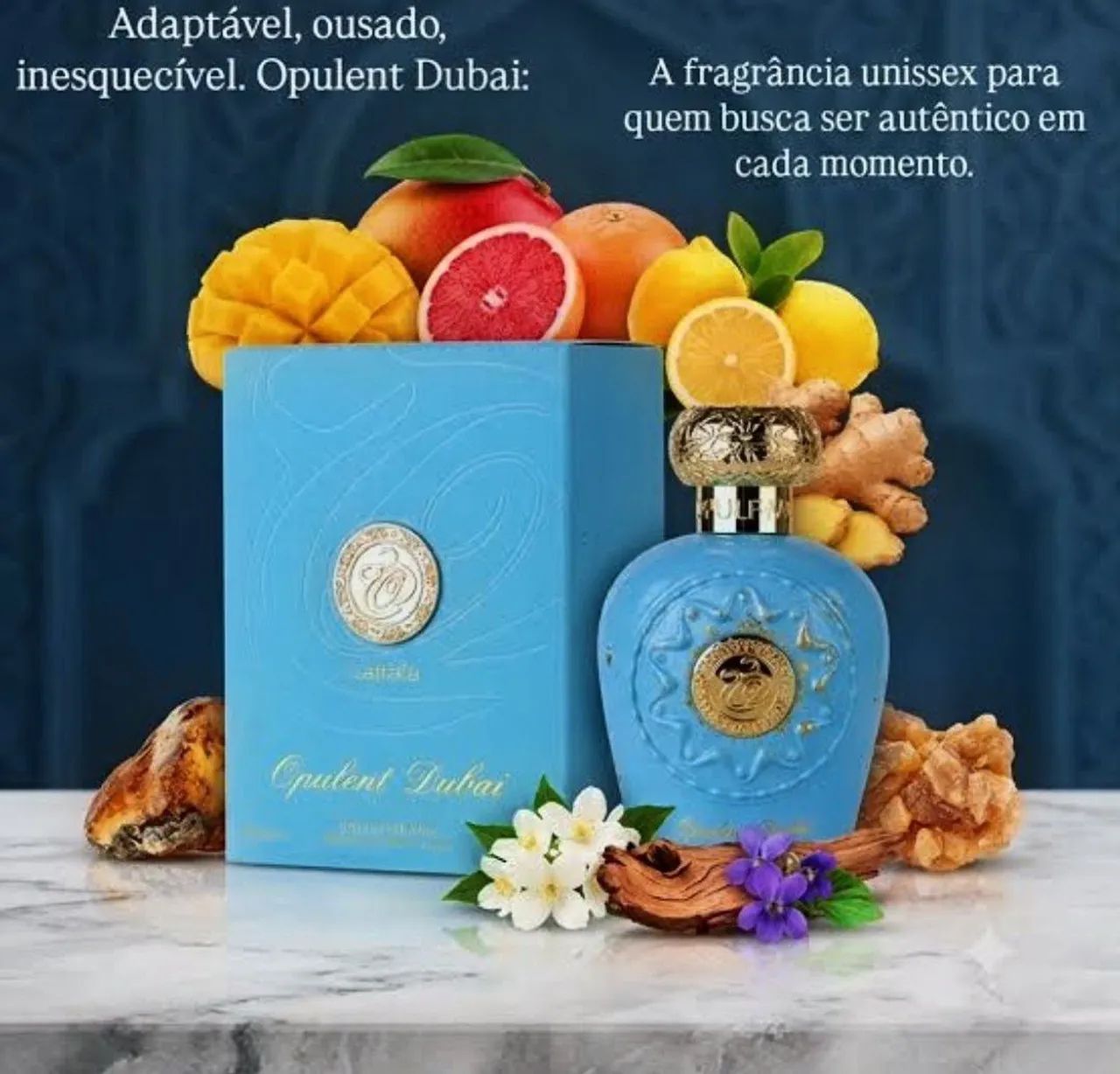 Perfume Arabe Opulent Dubai Lattafa 100ml Original - Foto 4
