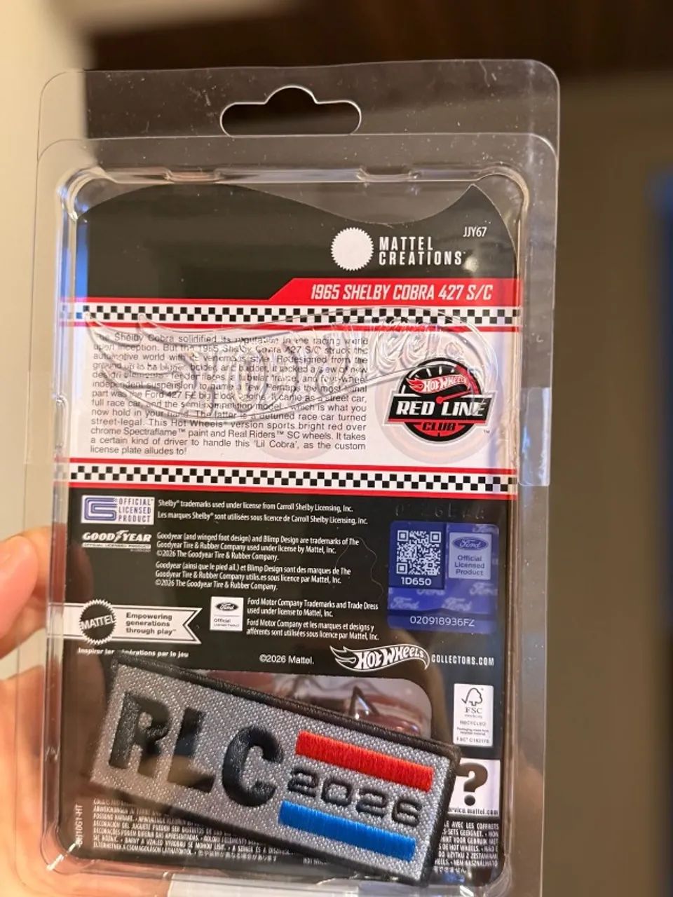 Hot Wheels RLC Shelby Cobra 427 s/c - Foto 3