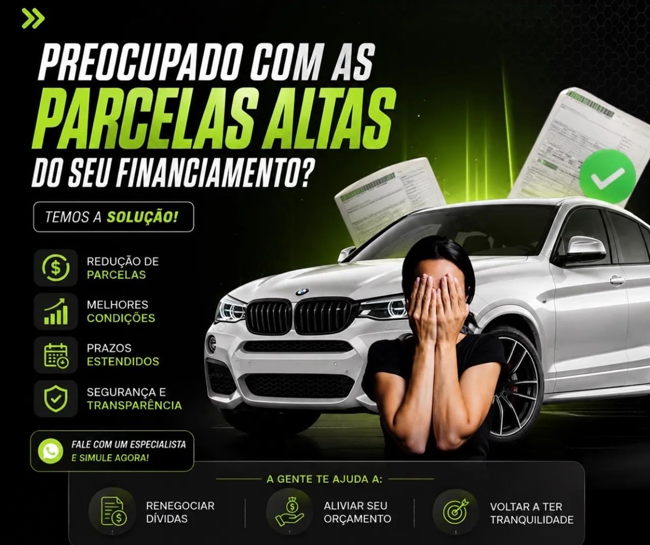 Resolva seu financiamento veicular 