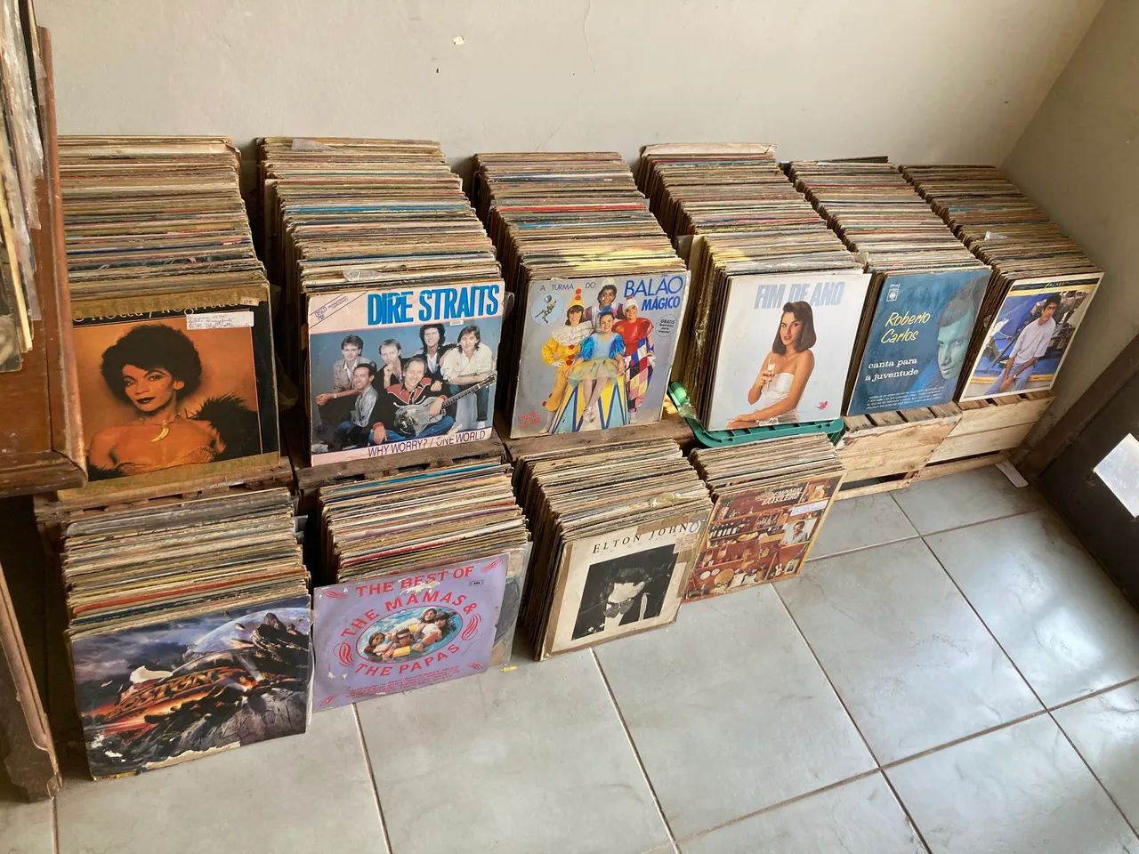 Coleção/Lote fechado 3.500 Lps diversos - Foto 2