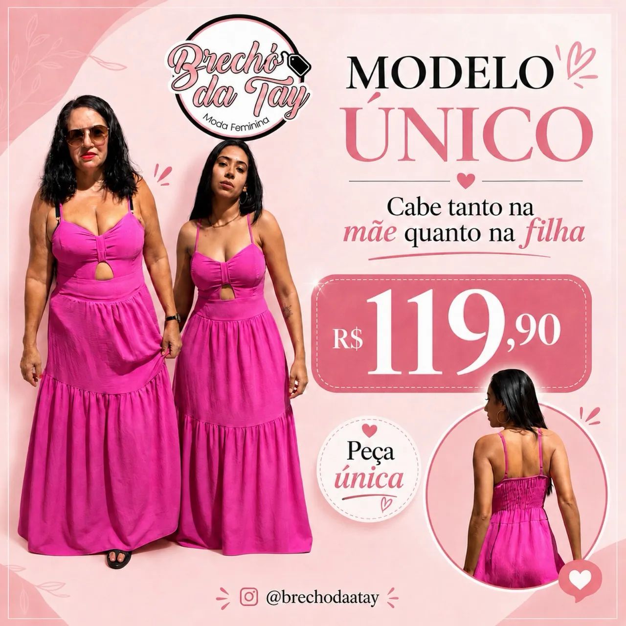 Vestido rosa 