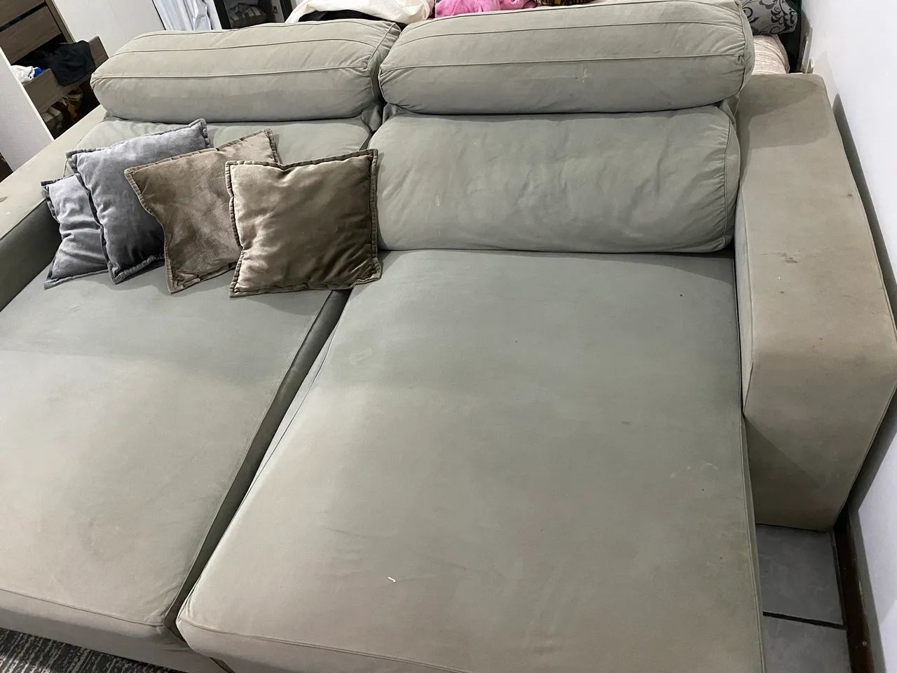 Sofá Retrátil de Canto - Muito Conforto e Estilo - Foto 3