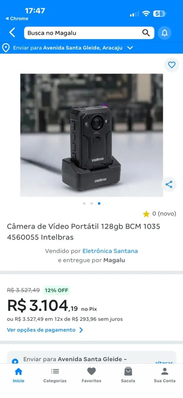 Câmera corporal - Foto 2