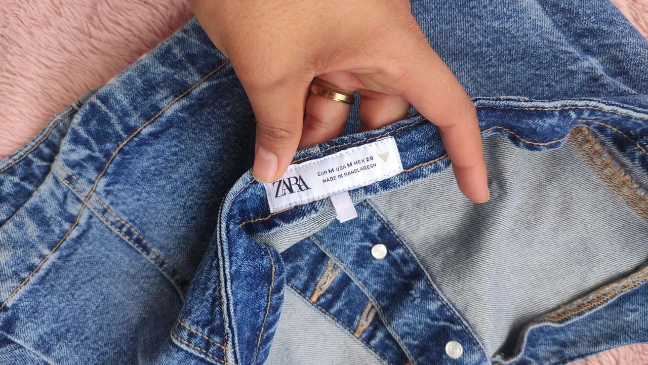 Cropped Jeans Zara - Foto 3