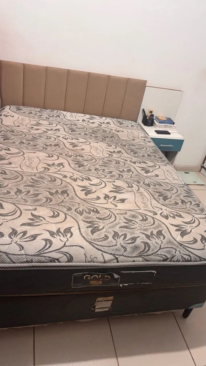 Vendo colchão casal (usado) - Foto 2
