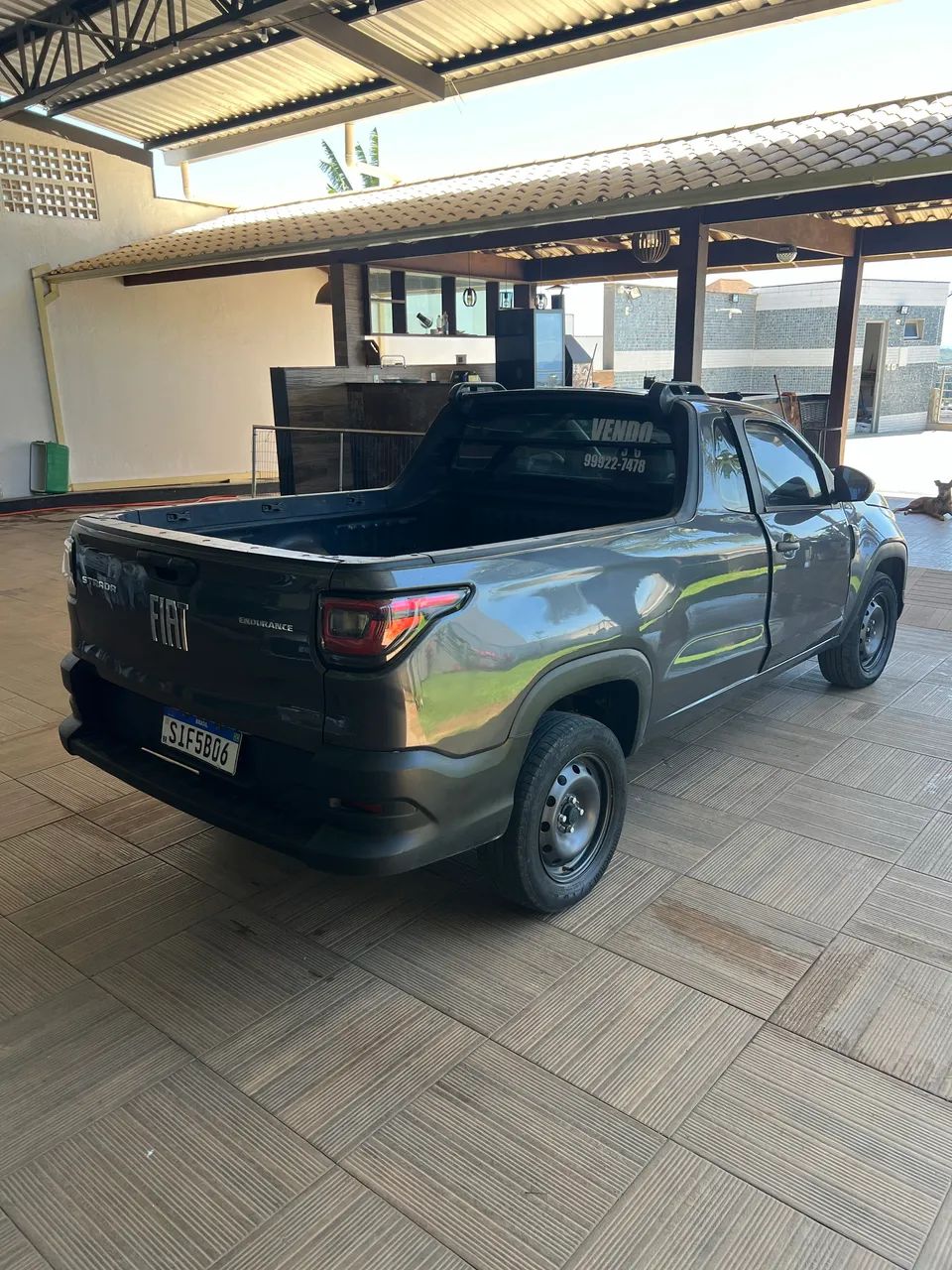Fiat Strada Endurance 1.4 Flex 8V CS Plus 2023 - Foto 5