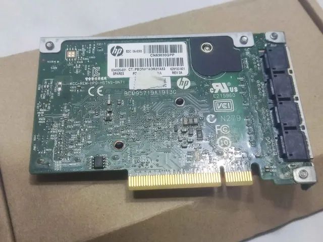 Placa de rede HP 4x 1Gb Ethernet  RJ45 PCIe x4 - Foto 2