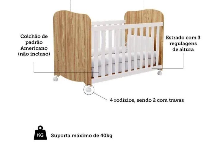 BERÇO INFANTIL  - Foto 2