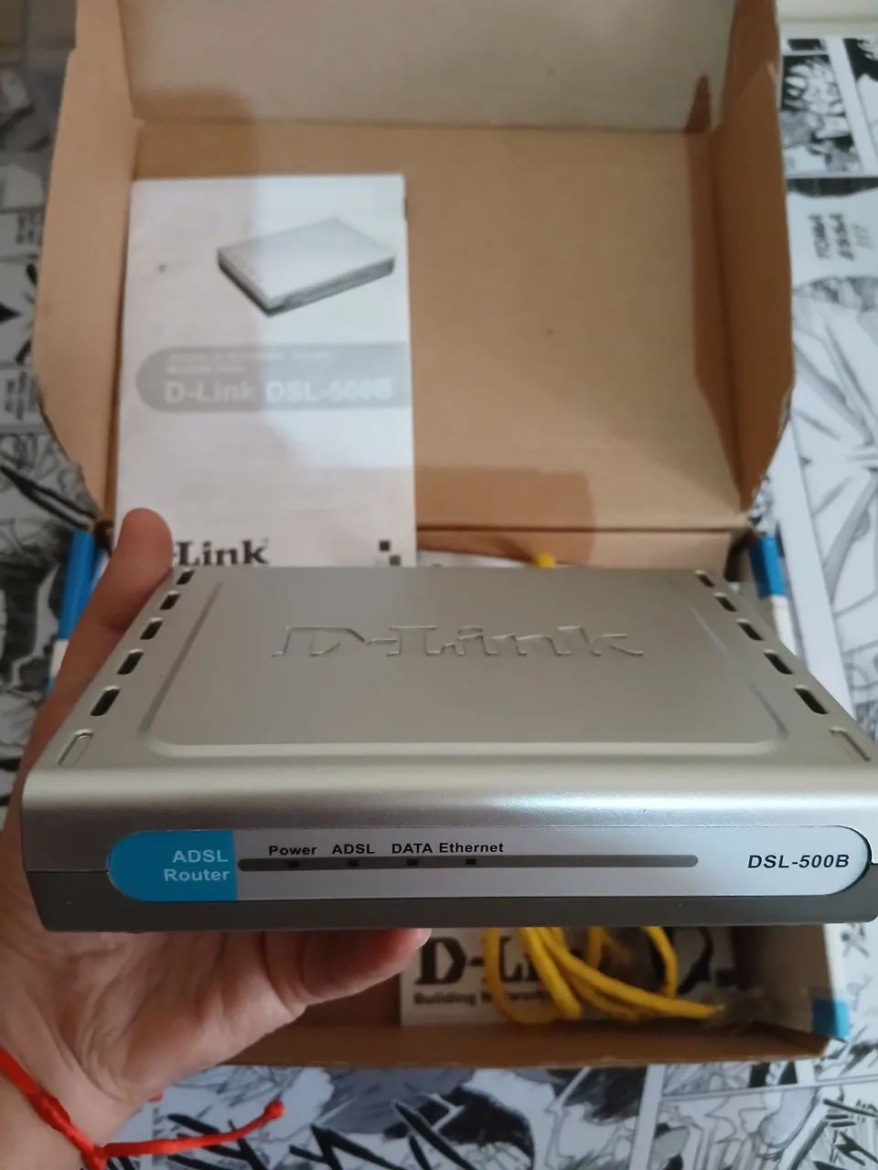 Modem Roteador Adsl2/2 + D-link Dsl-500b - Foto 3