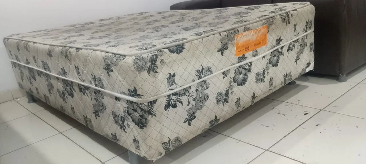 Cama Usada Higienizada - Espuma Casal (ENTREGA GRÁTIS) - Foto 4