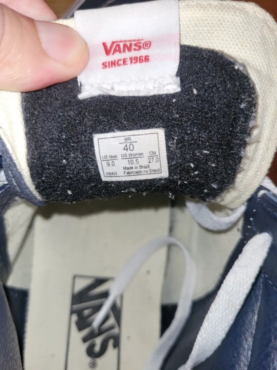 Tênis Vans Sk8-Hi Navy - Foto 4