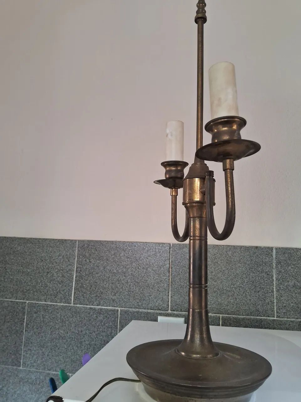 Candelabro antigo - Foto 3
