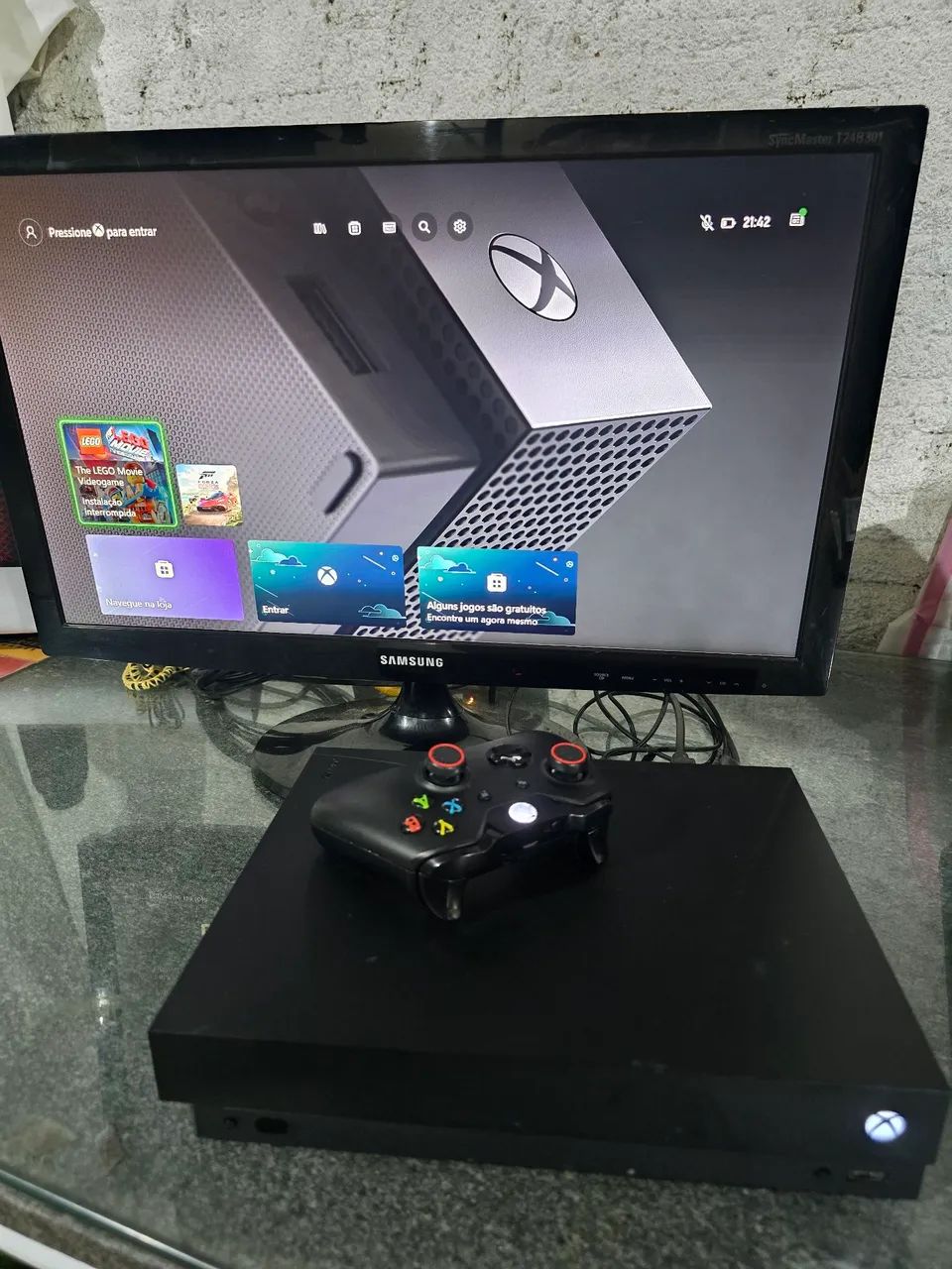 Xbox one x ( com defeito) - Foto 4