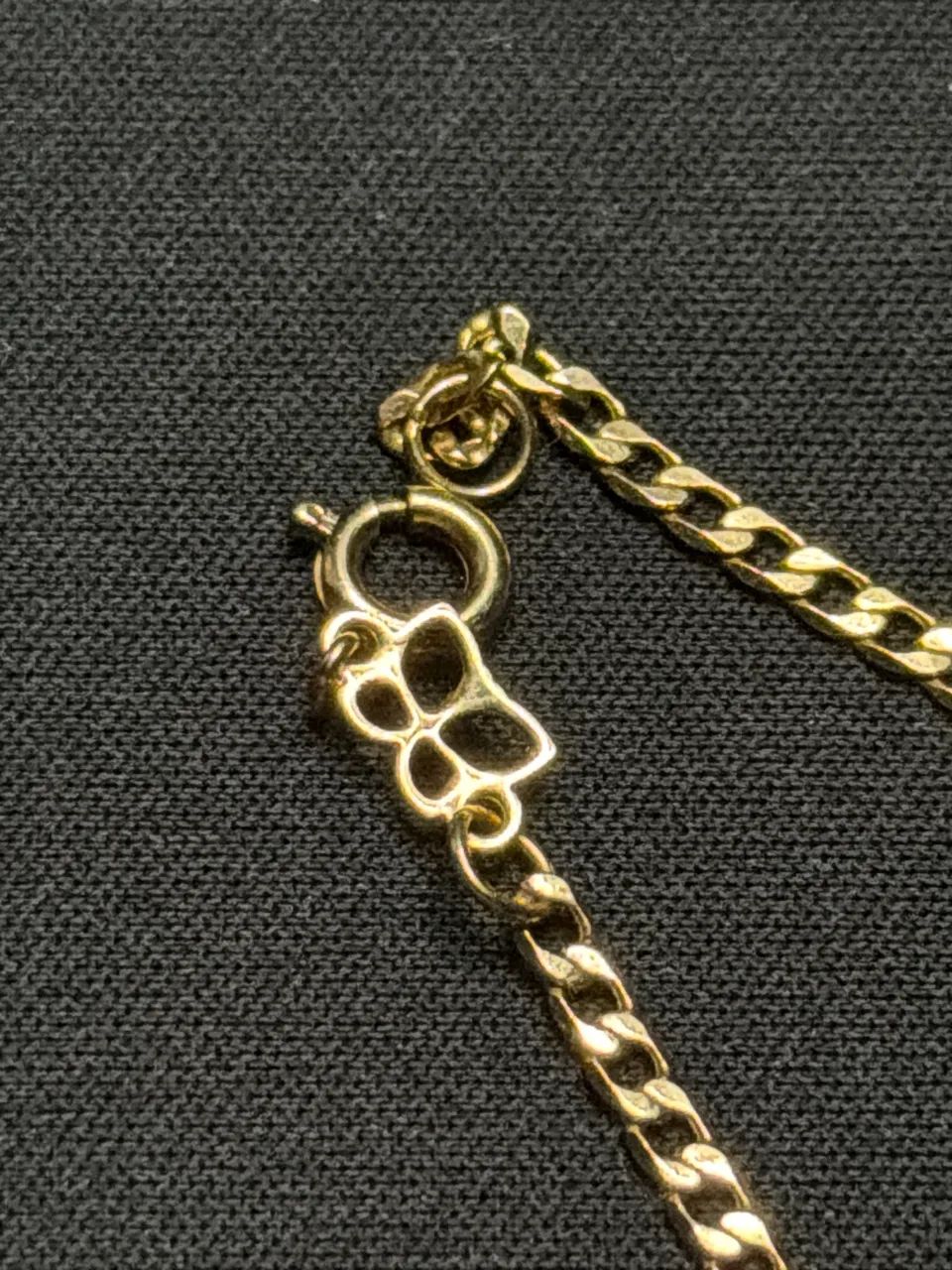 Corrente masculina 18K folheada - Romanel - Foto 2