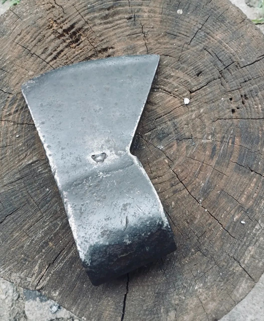 Ancient Hatchet Head Relic Recovered in Carbon Steel Without Handle