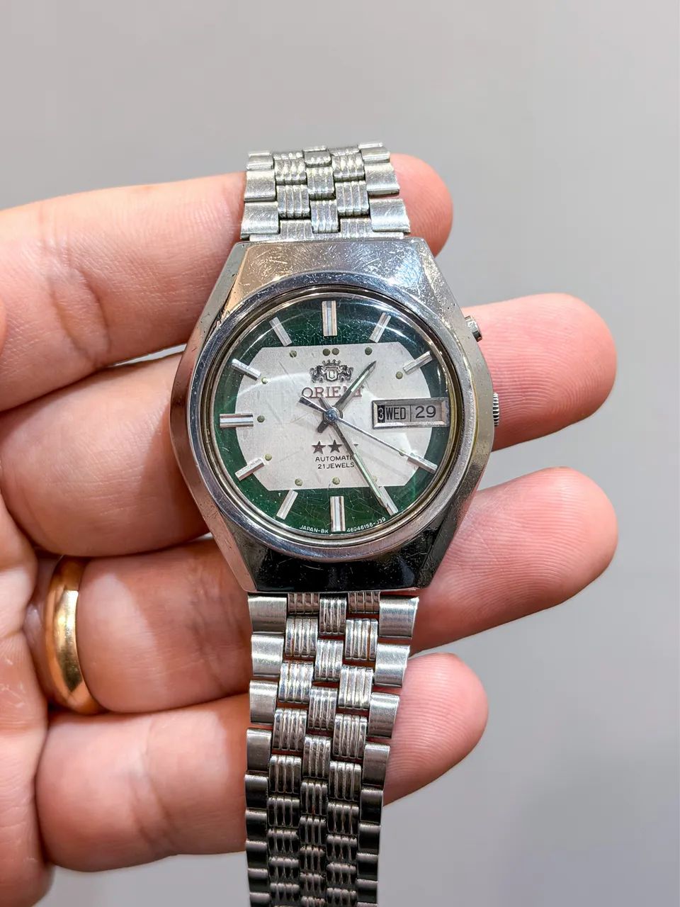 Orient 3 estrelas automático AJ469736-6E