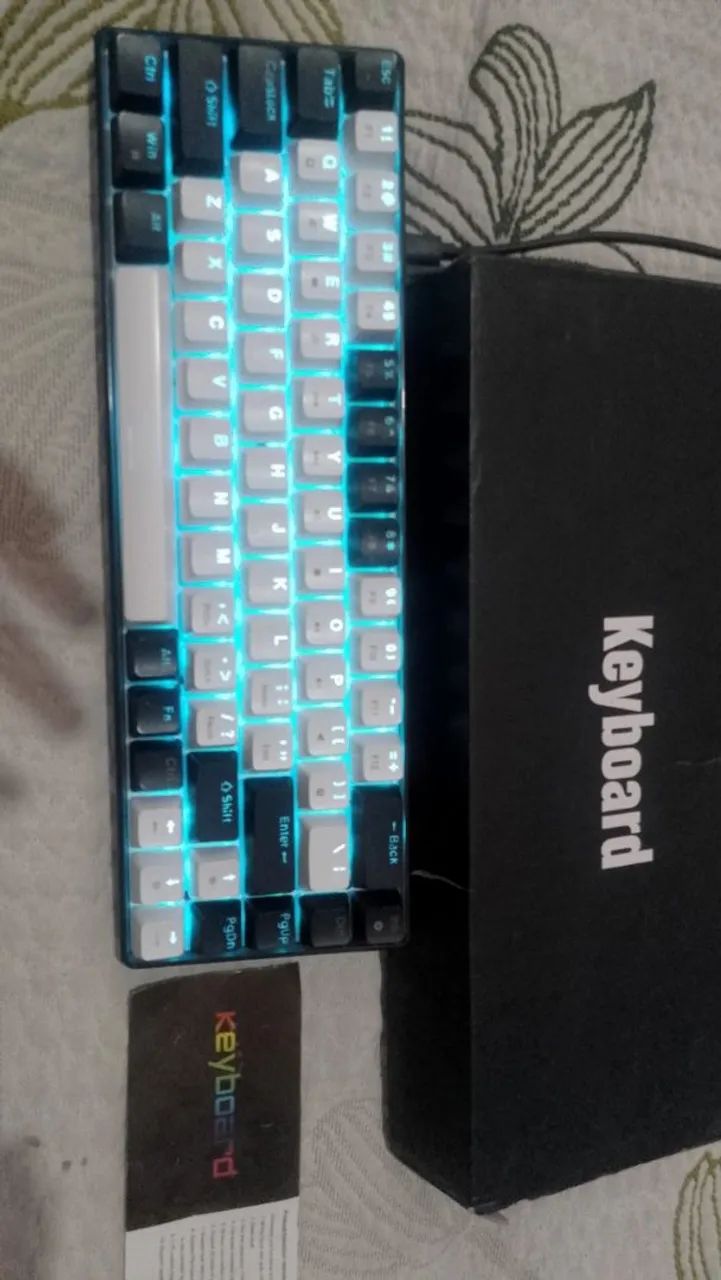 Teclado mecânico com mobilador  - Foto 4