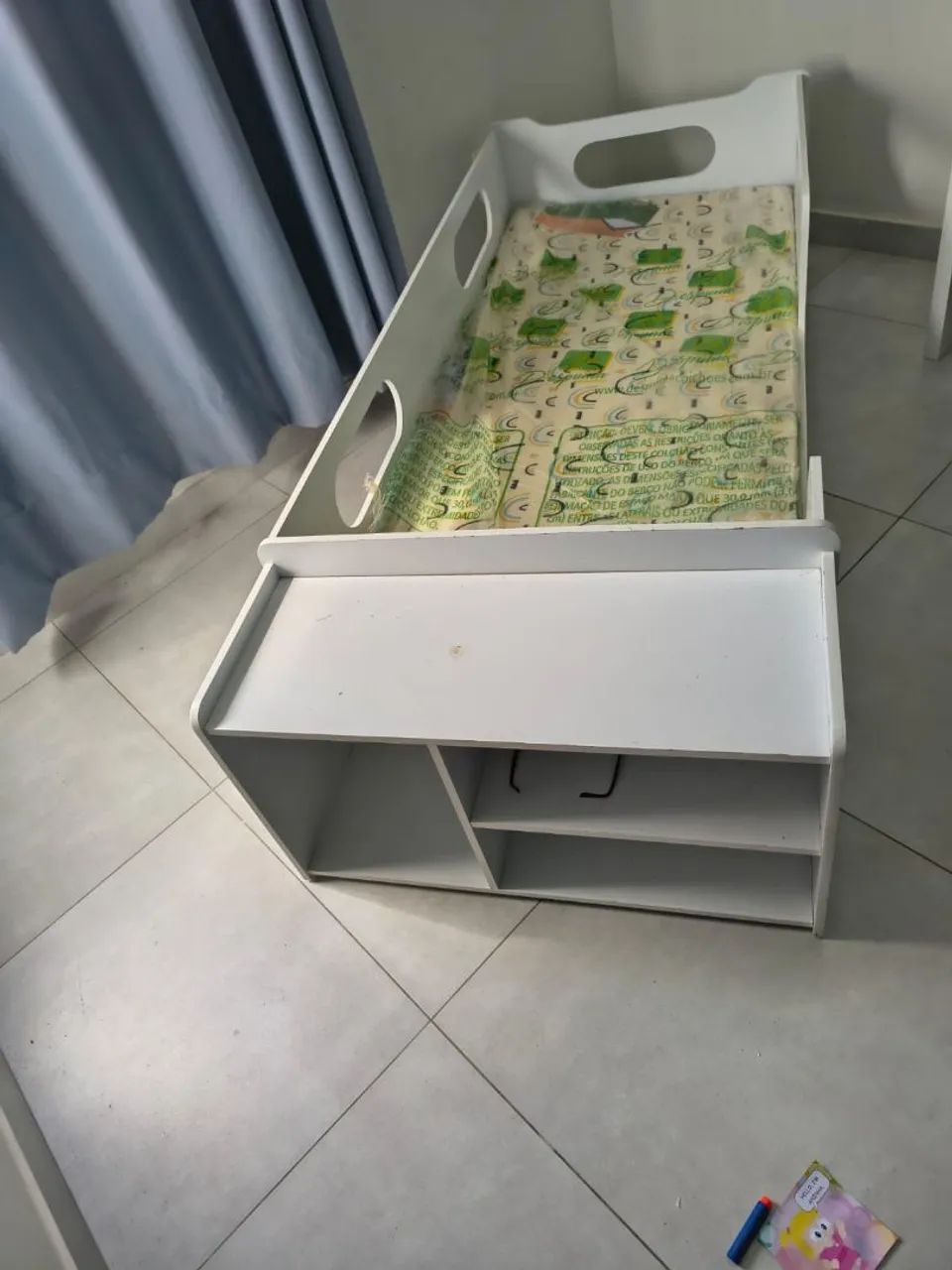 Cama infantil com colchão  - Foto 2