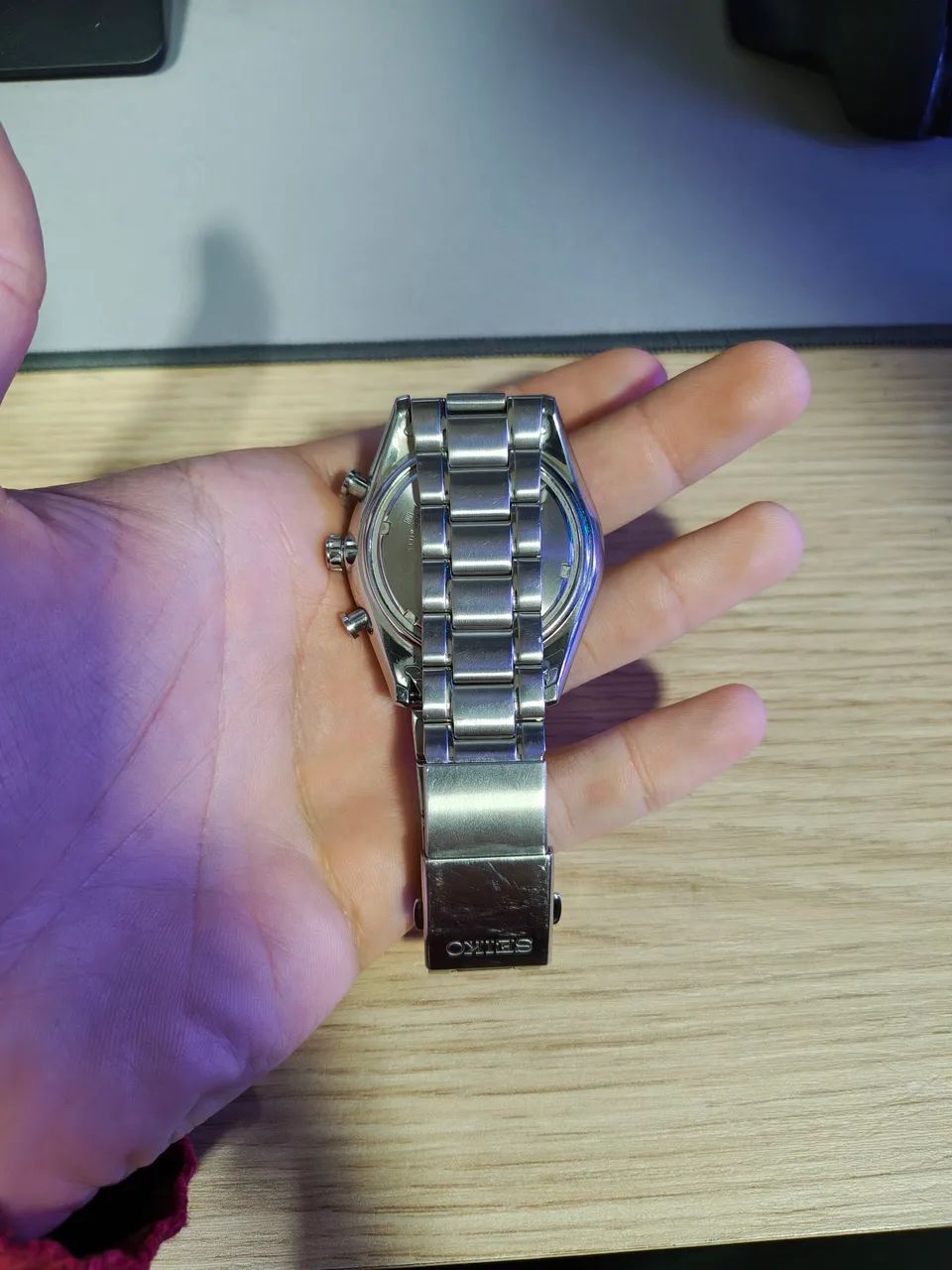 Relógio Seiko chronograph 100m ORIGINAL - Foto 3