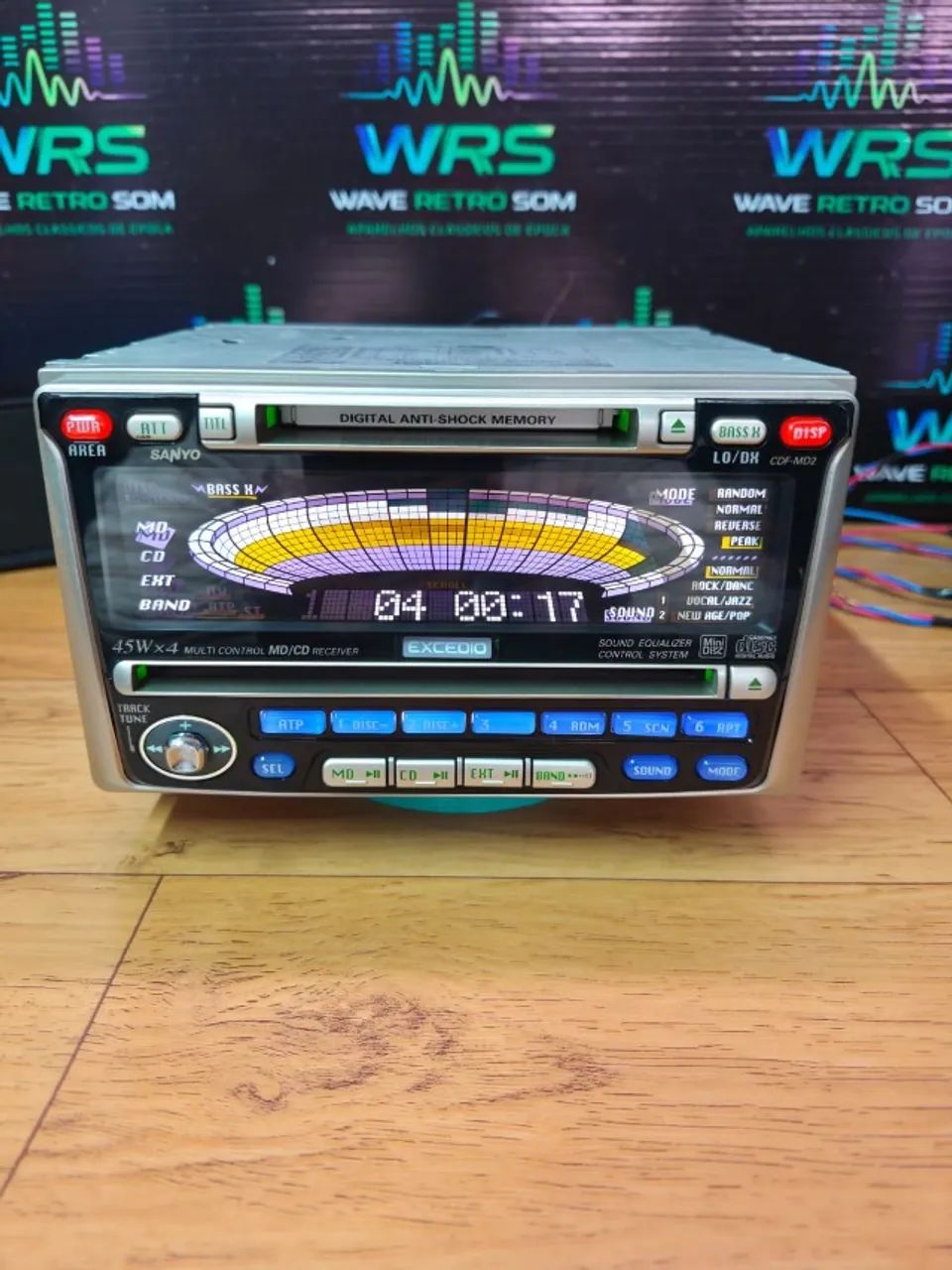 SANYO CDF-MD2 CD,MD. Ñ kenwood, pioneer Carrozzeria - Aparelhos de