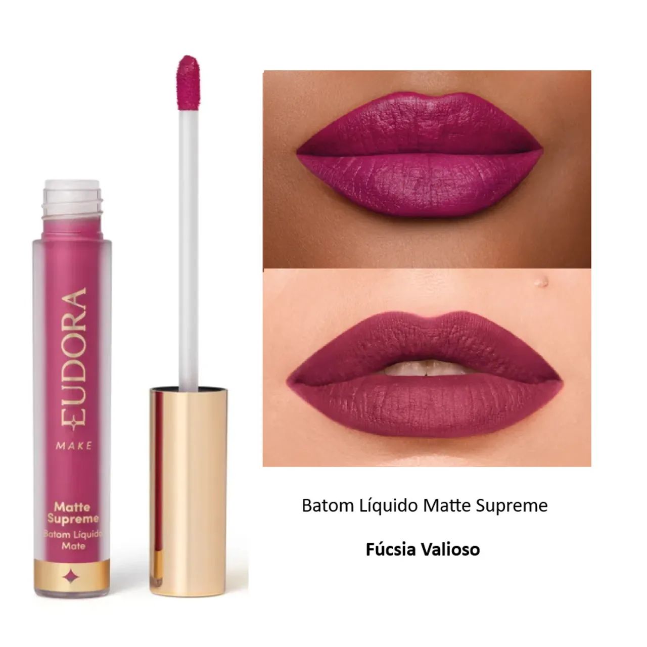 Batom matte supreme Eudora  - Foto 2