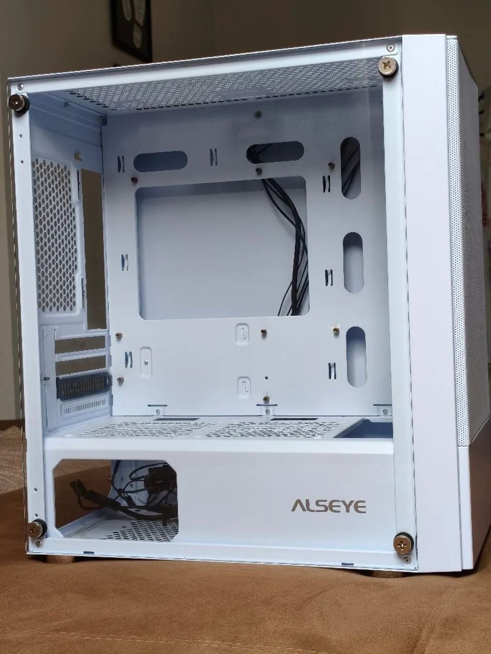 Gabinete gamer Alseye Ice White  - Foto 2