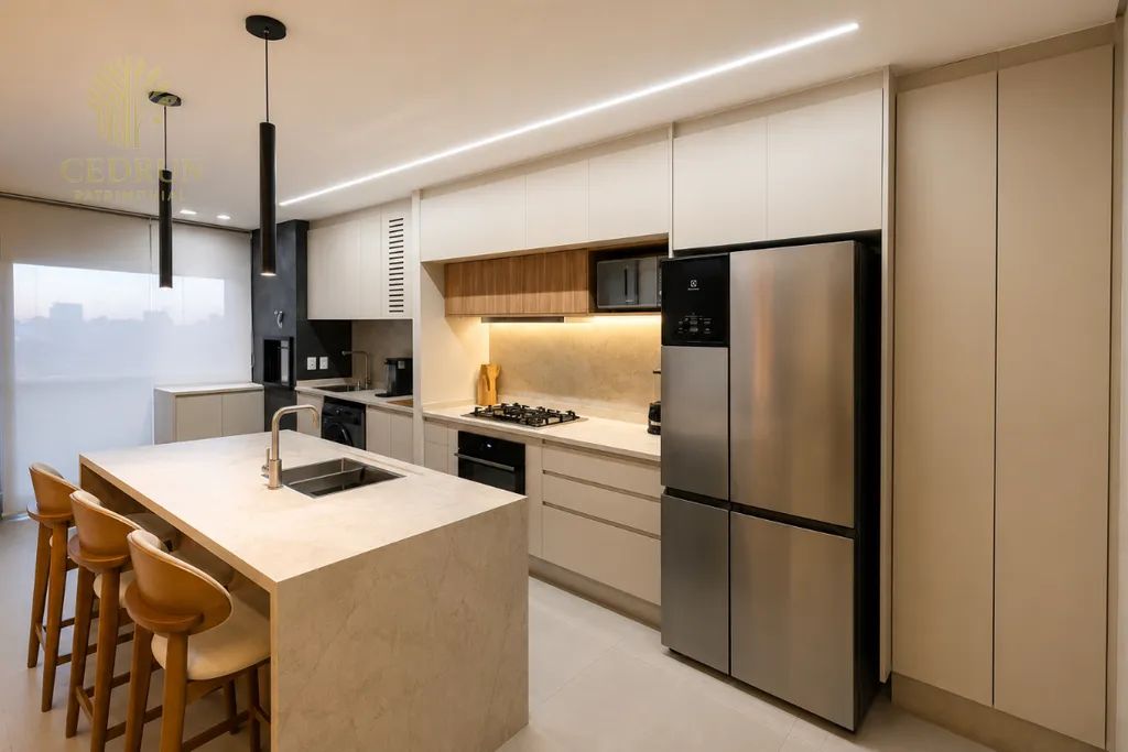 Apartamento mobiliado à venda em Maringá, Zona 07, Atto Sette, com 2 quartos, 72 m² e 2 va - Foto 2