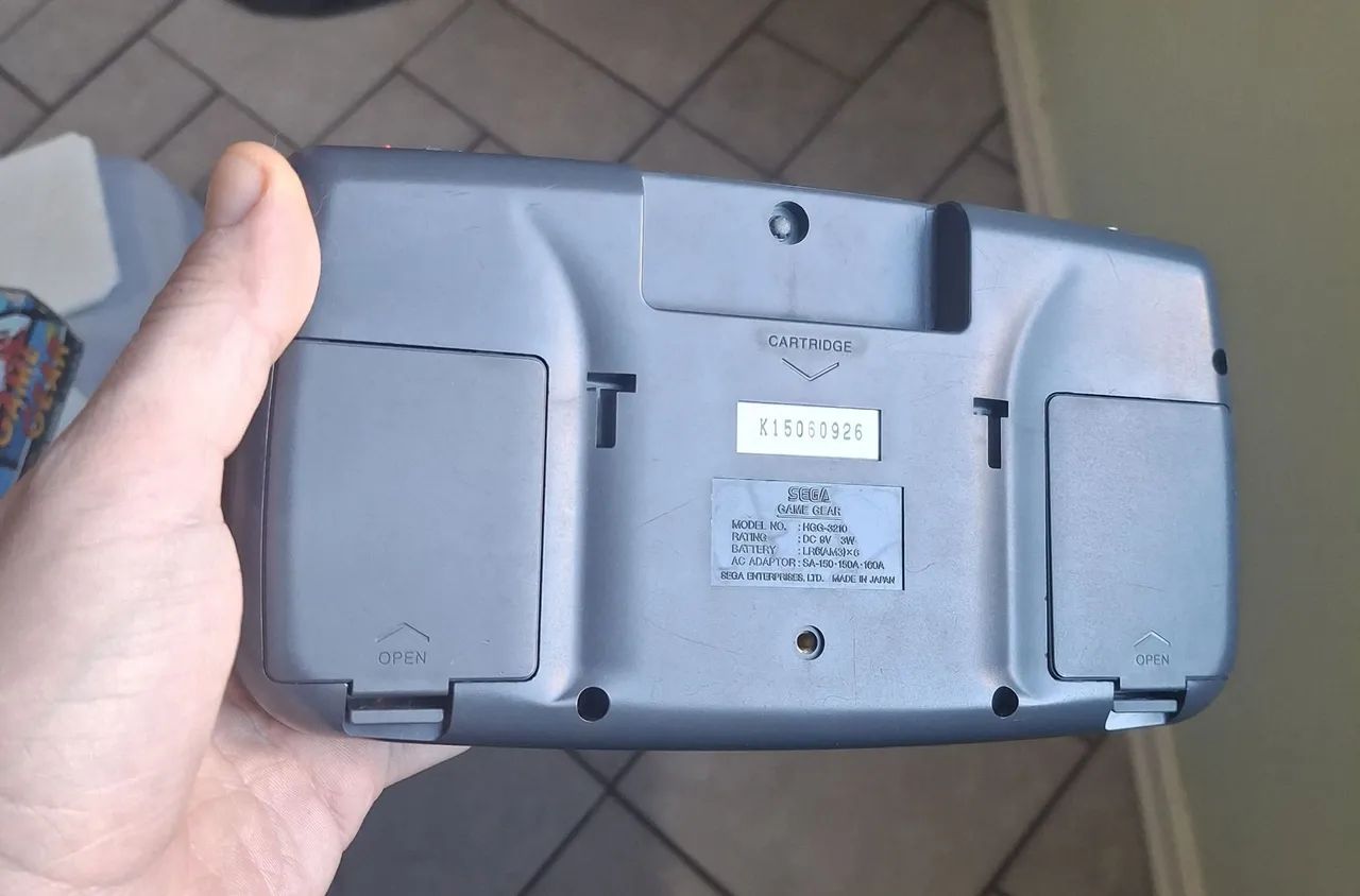 Game Gear com tela IPS, FlashGearpro e caixa - Foto 2