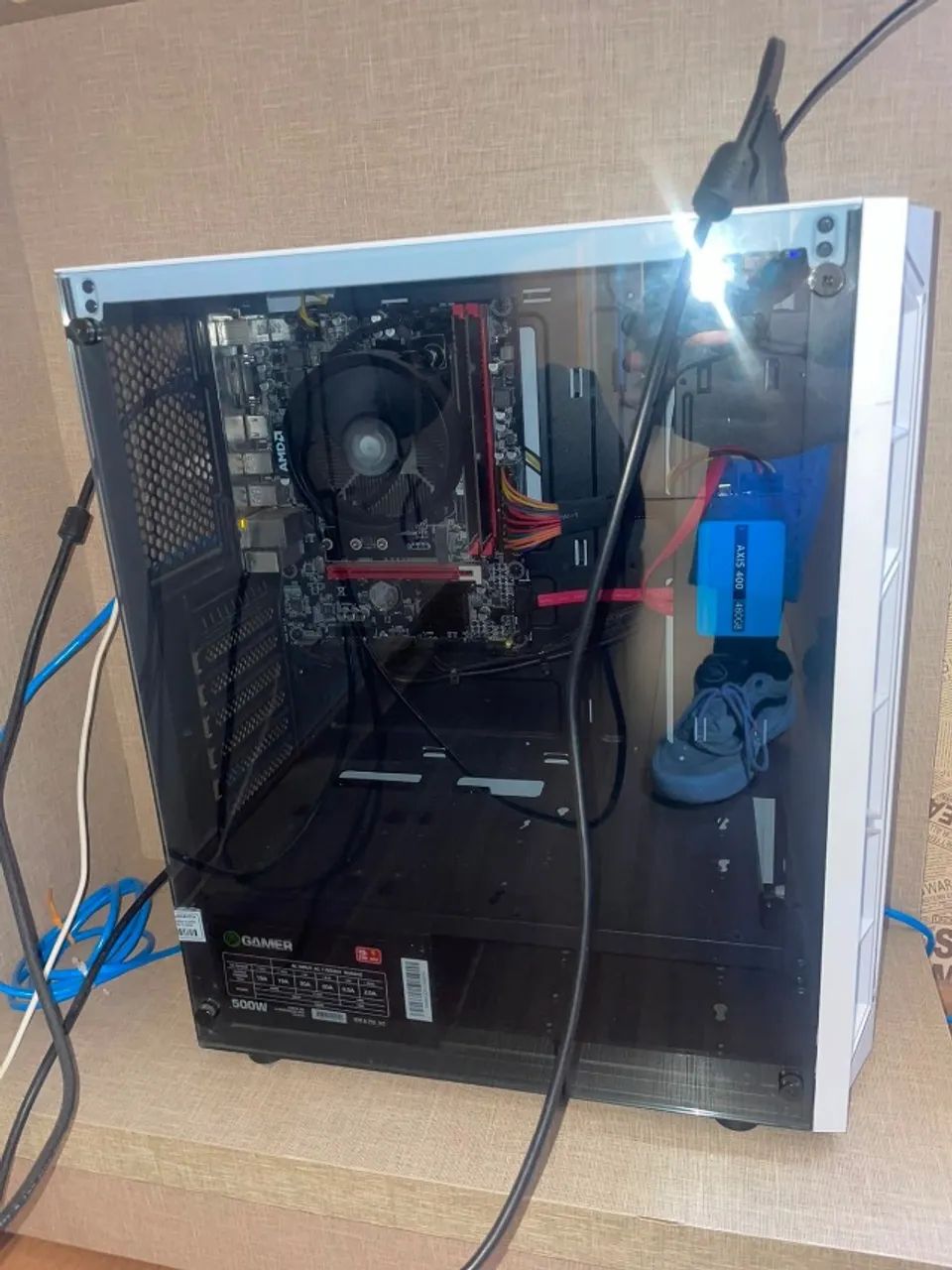 Computador RYZEN 5 2400g jogos/estudo - Foto 3