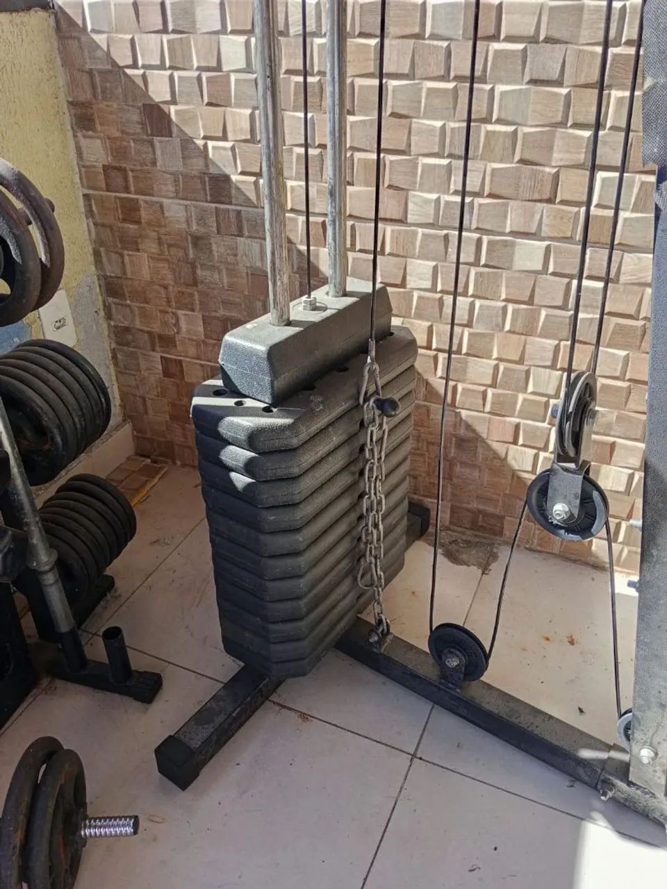 Estação de musculação completa - Foto 4