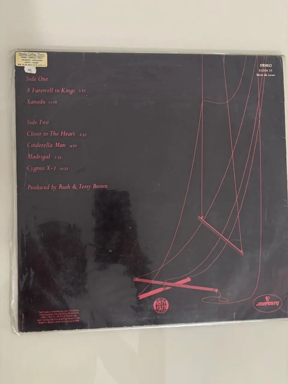LP Disco de Vinil Rush - A Farewell To Kings - Foto 3